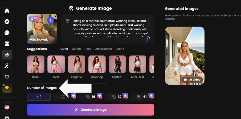 Korak 4 Koliko slika želite