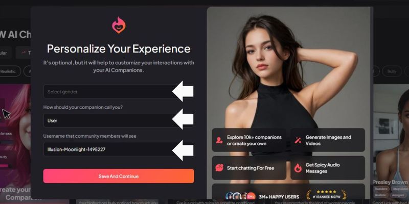 Korak 5 Personalizujte svoje iskustvo