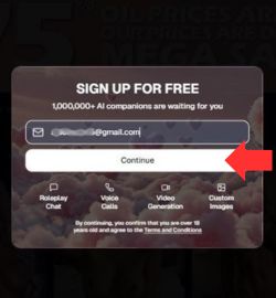 Prijavljivanje, korak 3 Unesite svoju imejl adresu i kliknite na “Nastavi“